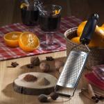 Microplane Gourmet Fine Hard Cheese Grater - Black