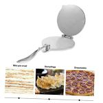 IMIKEYA 6 Inch Tortilla Press - Non-Stick Tortilla Maker for Flour Tortillas Pizza Dough and Quesadillas Cast Iron Tortilla Press for Easy Homemade Tortillas
