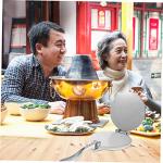 IMIKEYA 6 Inch Tortilla Press - Non-Stick Tortilla Maker for Flour Tortillas Pizza Dough and Quesadillas Cast Iron Tortilla Press for Easy Homemade Tortillas