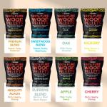 (8 Pack) 1 lb Smoker Pellets Variety Pack, Wood Smoking Pellets, BBQ Pellets for Smoker, Wood Pellets, Smoking Pellets for Smoker, Pellet Grill Pellets, Hardwood Pellets - Intended for Ninja Woodfire