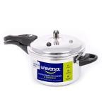 Universal (4.75 Quart / 4.5 Liter) Anti-Rust Ultra Pressure Cooker, Aluminum Pressure Cooker for 5 Servings, Even Heat Distribution, Diameter 9.4 inches, Height 8 inches