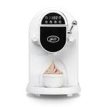 BLIZZEE Soft Serve Ice Cream Machine 1.25Qt | No Pre-Freezing Automatic Ice Cream Maker | Built-In Compressor | LED Digital Display | Perfect for Soft Serve, Frozen Yogurt, Dairy Free Options and More