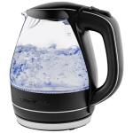 OVENTE 1.5L Glass Electric Kettle - Black