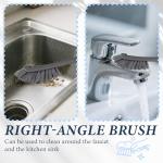 15pcs Crevice Cleaning Brush, Hard Bristle Crevice Cleaner Brush, Grout Brush Household Multifunctional Gap Cleaning Brush Tools for Kitchen Bathroom Sink and Corner