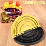 4-in-1 Upgraded Tortilla Sealer and Quesadilla Maker | with 4"+6"+8"+10" Fully Removable Presses for Burritos, Tacos, Dumplings & Calzone | Dishwasher Safe Crimper for Easy Storage
