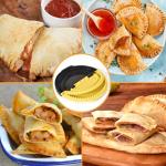 4-in-1 Upgraded Tortilla Sealer and Quesadilla Maker | with 4"+6"+8"+10" Fully Removable Presses for Burritos, Tacos, Dumplings & Calzone | Dishwasher Safe Crimper for Easy Storage