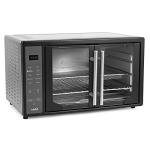 Oster Air Fryer Oven, 10-in-1 Countertop Toaster Oven Stainless Steel French Doors