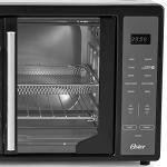 Oster Air Fryer Oven, 10-in-1 Countertop Toaster Oven Stainless Steel French Doors