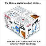 Hawkins Stainless Steel 8 litre Inner Lid Pressure Cooker with Induction Compatible