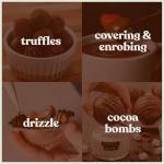 Merckens Milk Melting Chocolate - 5 Pounds of Premium Quality Milk Candy Melts to make Dubai Chocolate Bar, Cake Pops, Cocoa Bombs, & Homemade Desserts