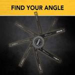 LEXIVON Aluminum Miter Saw Protractor | 7-Inch Rust Proof Angle Finder Featuring Precision Laser Engraved Scales (LX-230)