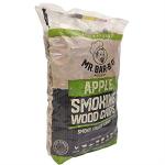 Mr. Bar-B-Q Apple Wood Smoker Chips, Wood Chips for Smokers, Alternative for Charcoal Briquettes Can be Use on Gas, Charcoal Grills, 100% Natural Apple Flavor for Grilling BBQ, Camping (1.8 Lb Bag)