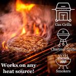 Mr. Bar-B-Q Apple Wood Smoker Chips, Wood Chips for Smokers, Alternative for Charcoal Briquettes Can be Use on Gas, Charcoal Grills, 100% Natural Apple Flavor for Grilling BBQ, Camping (1.8 Lb Bag)