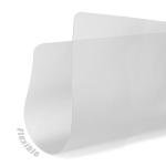 Fotouzy Plastic Cutting Board Set of 7, Frosted Clear Flexible Cutting Mats, BPA-Free, Non-Porous, Dishwasher Safe, Transparent