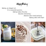 Stainless Steel Hand Push Egg Whisk Blender