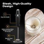 Bean Envy Handheld Milk Frother for Coffee
