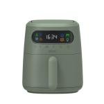 CRUX x Marshmello 3.0 QT Digital Air Fryer with TurboCrisp Technology, Touch Screen Temperature Control, Timer and Auto Shut-off, Fully Programmable, Silicone Cupcake Molds Included, Olive