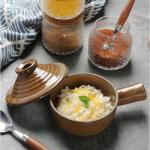 WDCFXY Egg Cooker,microwave egg cooker,Ceramic Microwave Egg Poacher with Dome Chimney Lid and Hollow Hand