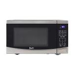 Avanti Microwave Oven 900-Watts Compact with 10 Power Levels and 6 Pre Cooking Settings, Speed Defrost, Electronic Control Panel and Glass Turntable, 0.9-Cu.Ft., Stainless Steel