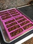 Silicone Granola Bar Molds - 8 Cavity Set