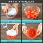 Salad Spinner with Chopper Set，2.5Qt Lettuce Spinner with Built-in Colander and Measuring Cup Bowl，Small Plastic Fruit Cleaner Pasta Dryer Herb Cleaner，Single Serve Quick Veggie Prepping Set