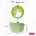 GoodCook Deluxe 5 Qt Salad Spinner with Spout