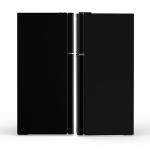 Equator Advanced Appliances Conserv 19in STAINLESS Compact 2 Door Refrigerator 4.5cf Reversible Door 110V In Black