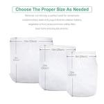 Bellamei Nut Milk Bag Reusable 3 Pack Food Strainer Nut Bags for Straining Almond/Soy Milk Greek Yogurt Professional for Cold Brew Coffee Tea Beer Celery Juice Fine Nylon Mesh(8"x12"/10"x12"/13"x13")