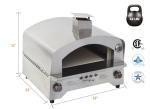 Flame King Propane Gas Pizza & Food Outdoor Oven for Camping, Backyard, Tailgating