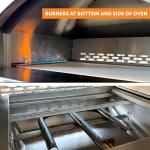 Flame King Propane Gas Pizza & Food Outdoor Oven for Camping, Backyard, Tailgating