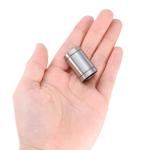 uxcell 6Pcs LM10UU Linear Bearing 10mm Bore 19mm OD 29mm Length Linear Ball Bearings Double Side Rubber Sealed Bearing Steel for CNC Machine 3D Printer Food Packaging Machine