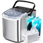 Portable Ice Maker with Handle - 26lbs/24Hrs