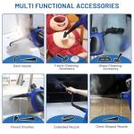 Klona Steam Cleaner, Multi-Purpose Handheld with 10 Accessories for Removing Steam Cleaner for All Dirt, Upholstery Furniture, Sofa, Tiles, Floor,Car, Window,Upholstery, Bathroom