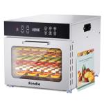 Fendia Food Dehydrator for Jerky, 7 Stainless Steel Large Trays, 600W Fruit Dehydrator, 24H Timer and 194°F Temperature Control, Overheat Protection, Food Dryer for Jerky, Herbs, Fruit, Dog Treats