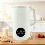 8-in-1 Automatic Soy Nut Milk Maker,40oz Soy Milk Maker for Homemade Almond,Oat,Soy Milk,Rice Paste,Complementary Food,Juice,Milk Maker Machine with Delay Start/Keep Warm/Self Clean/Boil Water