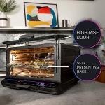 GE Profile Smart Oven with No Preheat, 11-in-1 Countertop Oven including Air Fry, Warm, Toast, Broil, Roast, Pastry, Reheat, and more, WiFi and Smart Connected, Black (Renewed)