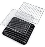 GE Profile Smart Oven with No Preheat, 11-in-1 Countertop Oven including Air Fry, Warm, Toast, Broil, Roast, Pastry, Reheat, and more, WiFi and Smart Connected, Black (Renewed)