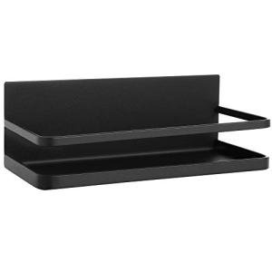 Magnetic Spice Rack Organizer Single Tier Refrigerator Spice Storage Shelf, kitchen organization, Easy to Install the Side of Refrigerator Can Hold spices,Jar of Olive Oil, Pepper, Small Things