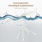 Ourokhome Collapsible Pasta Drying Rack, Plastic Foldable Homemade Fresh Spaghetti Stand Dryer Noodle Hanger for Kitchen with 10 Arms, Stable, Easy Storage, Quickly Set Up (White)