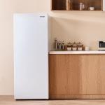 VEVOR Convertible Freezer/Refrigerator, 11 Cu.Ft Frost Free Upright Freezer with Temp Control Panel, Reversible Door, Adjustable Glass Shelves and LED, Standing Fridge for Kitchen, Office, Garage