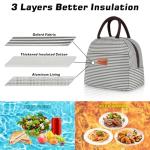 BALORAY Insulated Lunch Box Tote Bag