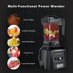 VITASUNHOW Professional 1300W Quiet Blender - 32oz BPA-Free Tritan Pitcher, Ice Crushing & Frozen Smoothie Maker for Shakes, Milk, Nut Butter, Dishwasher Safe