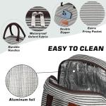 BALORAY Insulated Lunch Box Tote Bag