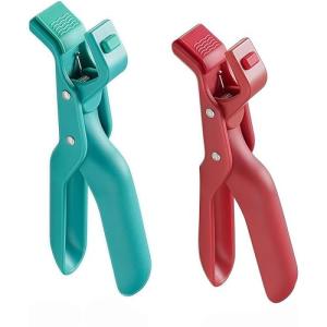 2PCS Hot Plate Grippers,anti scald bowl holder clip,non-slip hot plate gripper tongs,multi-function anti-scald bowl clip for kitchen