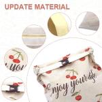 ChefLee Beeswax Bread Bags, 2-Pack Reusable Food Storage for Homemade Bread & Sourdough, Linen Waxed XL Bags Keeps Fresh Longer, Freezer Safe for Baking Loaf