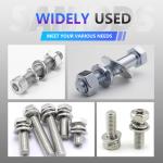 260-Piece Stainless Steel Washer Assortment Kit