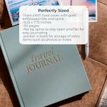 Duncan & Stone Travel Journal - Linen Hardcover Notebook