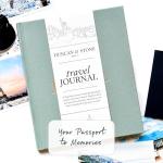 Duncan & Stone Travel Journal - Linen Hardcover Notebook