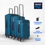 Bordlite Lightweight 4-Wheel Cabin Travel Suitcase