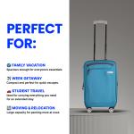 Bordlite Lightweight 4-Wheel Cabin Travel Suitcase